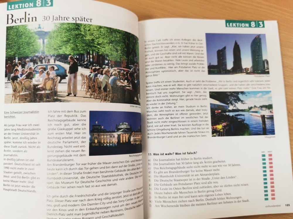 Themen aktuell 1. Kursbuch und Arbeitsbuch. Lektion 6 - 10. Mit CD (Audio)