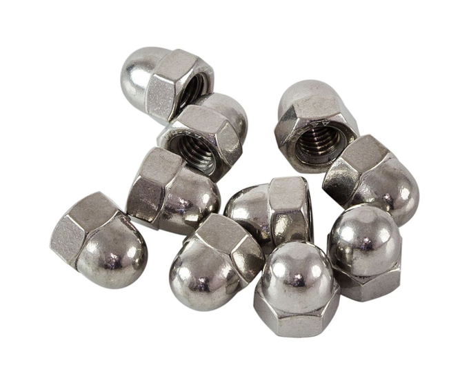 Гайка колпачковая А4 DIN1587 М8 упаковка 1/10