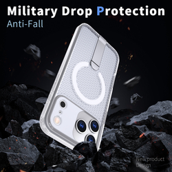 Прозрачный чехол Mesh Pro Magnetic Case для iPhone 17 Pro Max