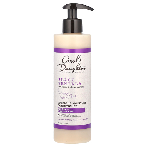Carol's Daughter, Увлажняющий кондиционер для сухих, тусклых и ломких волос, черная ваниль, 355 мл (12 жидк. унц.)