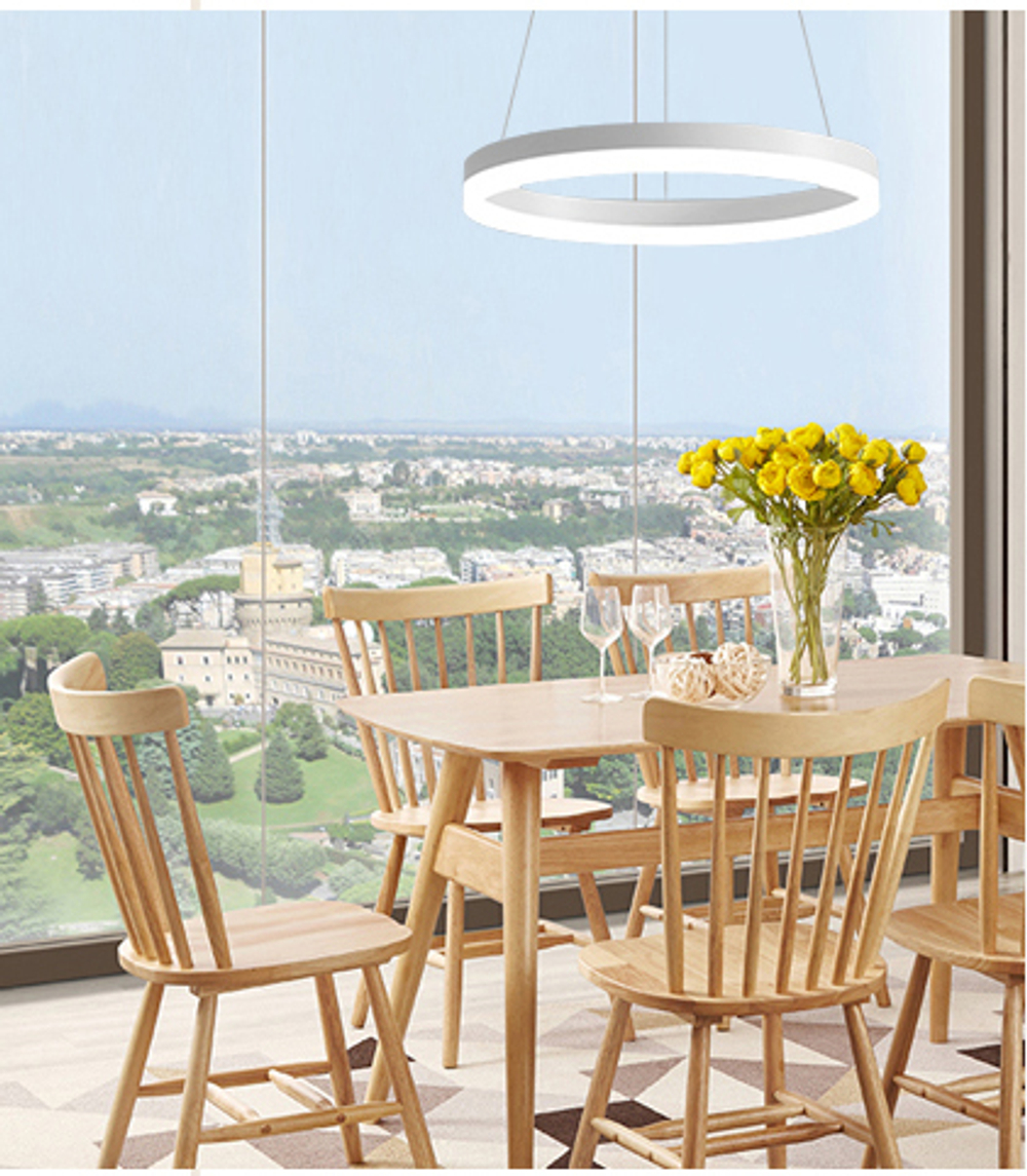 Pendant Led design lamp  Corona by SONNEMAN D80 (Grey)