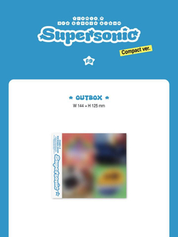 Альбом fromis_9 - SUPERSONIC 3rd Single Album COMPACT 8 Version SET