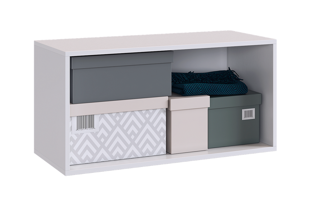 Антресоль двухдверная L800,"Баско" Мебельсон, г. Ижевск