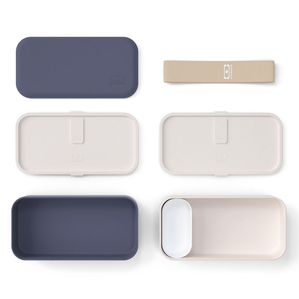 Ланч-бокс mb original, blue natural