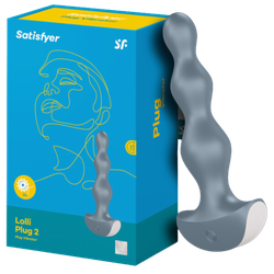 Вибро-елочка анальная Satisfyer Lolli-Plug 2 (перезаряжаемая, 12 режимов)