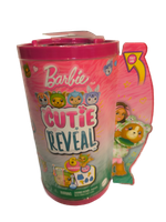 Barbie Cutie Reveal Mini Chelsea HRK31 — мини-Челси в костюме мишки, аксессуары-сюрпризы