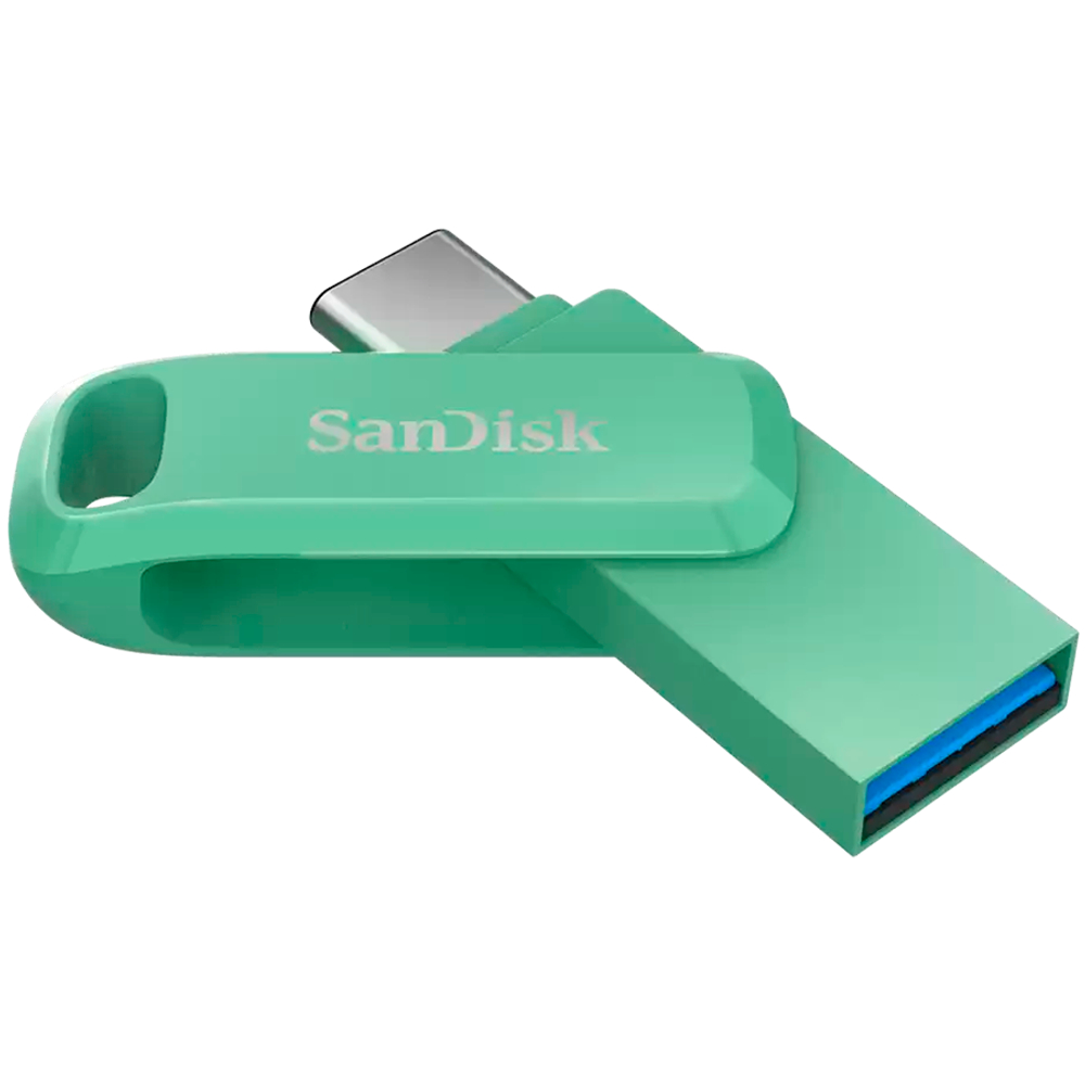 SANDISK 128GB Ultra Dual Drive Go USB Type-C, Absinthe Green, Global, 400MB/s ( Damage box )