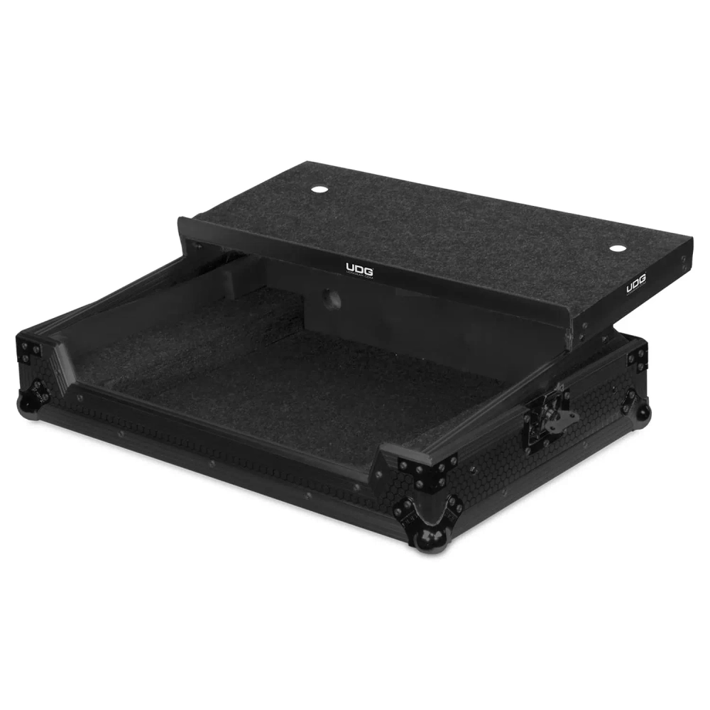 Кейс UDG Ultimate Flight Case NI Traktor Kontrol S4 MK3 Black Plus (Laptop Shelf)