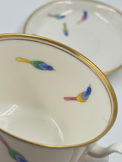 Чайная пара с птицами Koransha