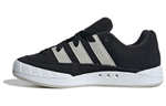 Adidas originals Adimatic round head lace-up non-slip wear-resistant low-cut casual shoes for men and women the same style black