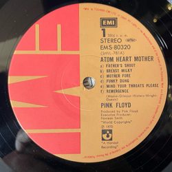 Винтажная виниловая пластинка LP Pink Floyd Atom Heart Mother (Япония 1974) (Без Оби)
