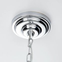 Citilux Ингвар CL334281 Люстра подвесная хрустальная Хром