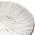 Тарелка стеклянная 15см «Флоренция» дымка