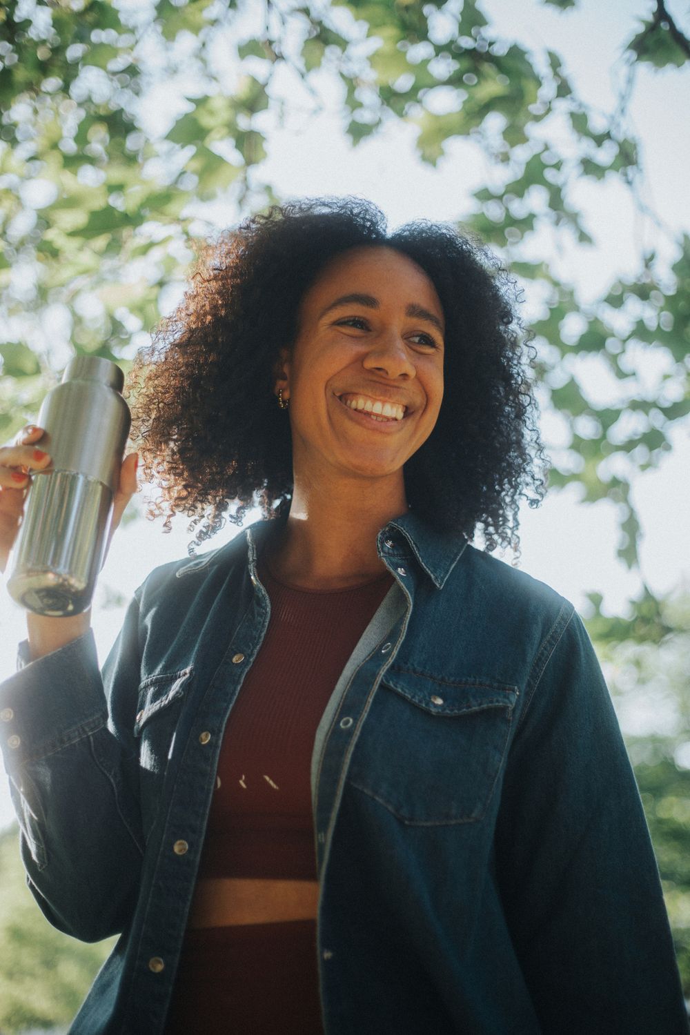 Термобутылка Klean Kanteen Rise Reflect 16oz (473 мл) Brushed Stainless