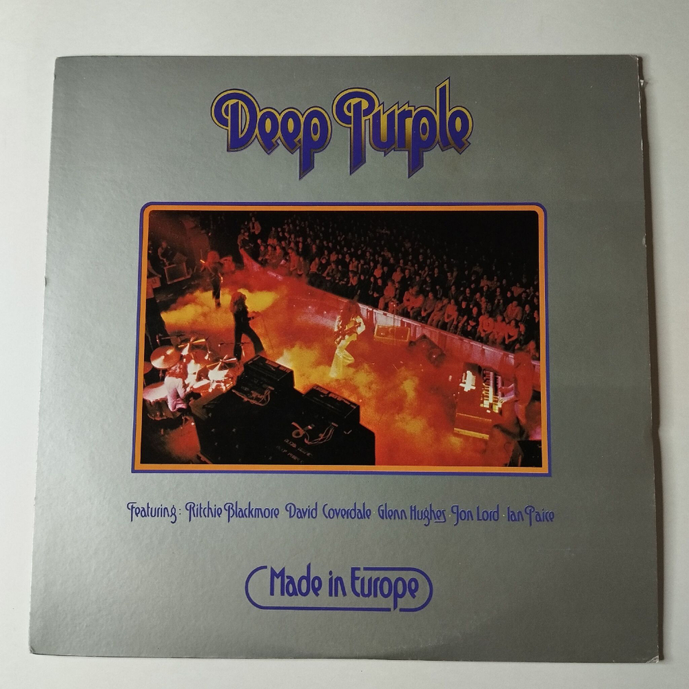 Винтажная виниловая пластинка LP Deep Purple Made In Europe (Japan 1976) (No Obi) Lady Double Dealer