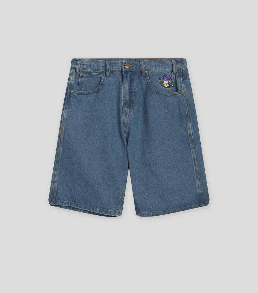 Denim shorts price hot sale