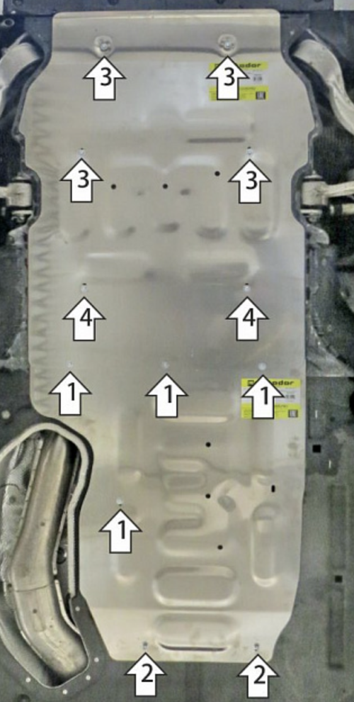 Защита для Range Rover L460 (2022-) MOTODOR.343201