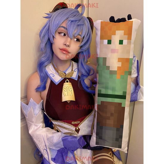 Мини дакимакура Алекс Майнкрафт | Minecraft арт. M1221, 60х20 см