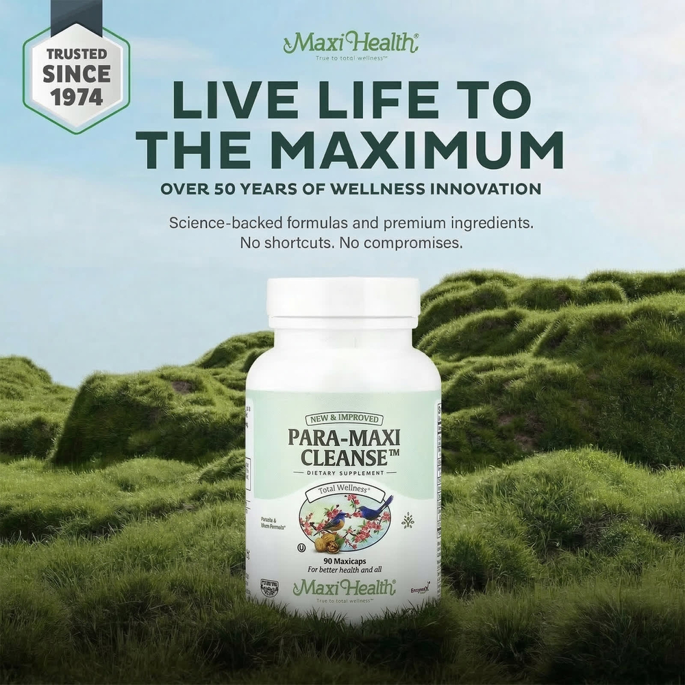 Maxi Health, Para-Maxi Cleanse ™, 90 капсул