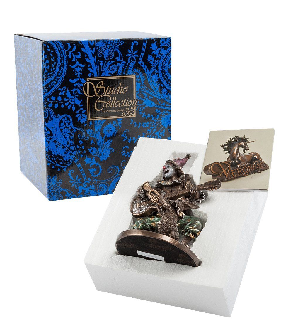 WS-629 Статуэтка «Шут-музыкант»