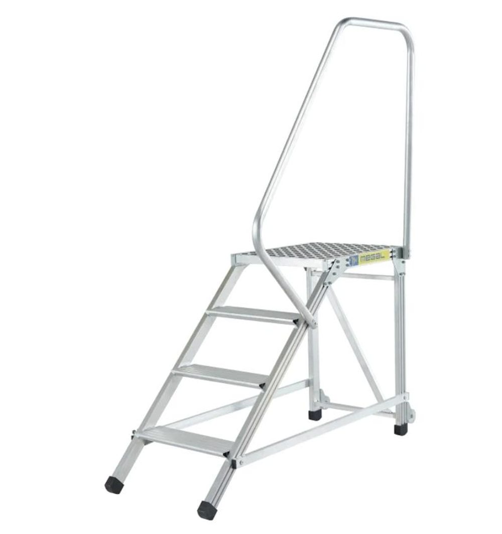 Лестница подмости MEGAL ЛП-0,6 с одним поручнем