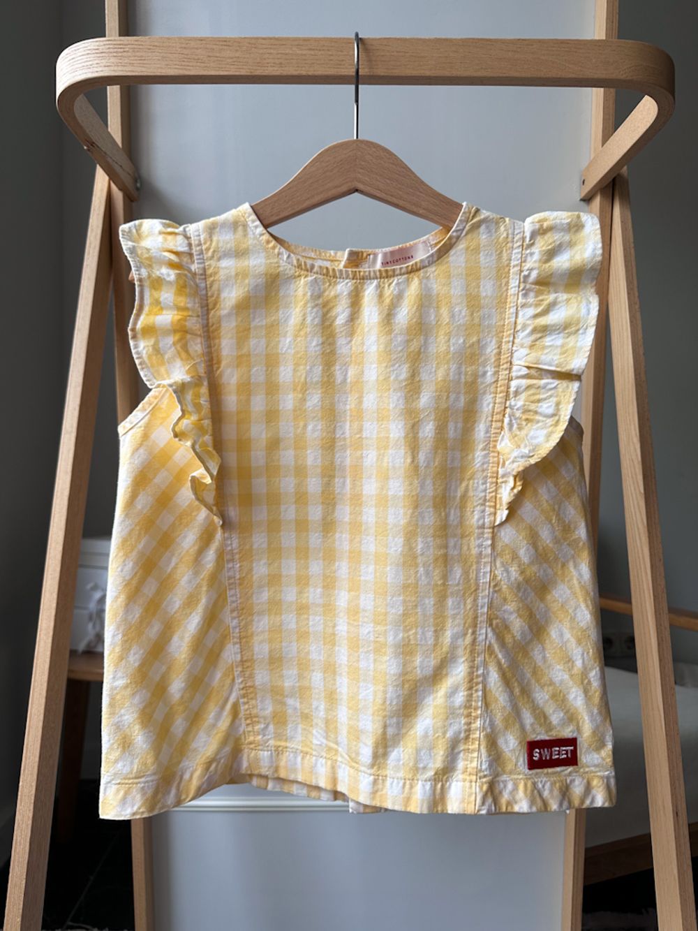 Хлопковая блузка Tiny Cottons, 116