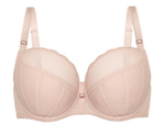 Телесный бюстгальтер Chita с чашкой на поролоне (Размер: 90E) (Цвет: телесный)