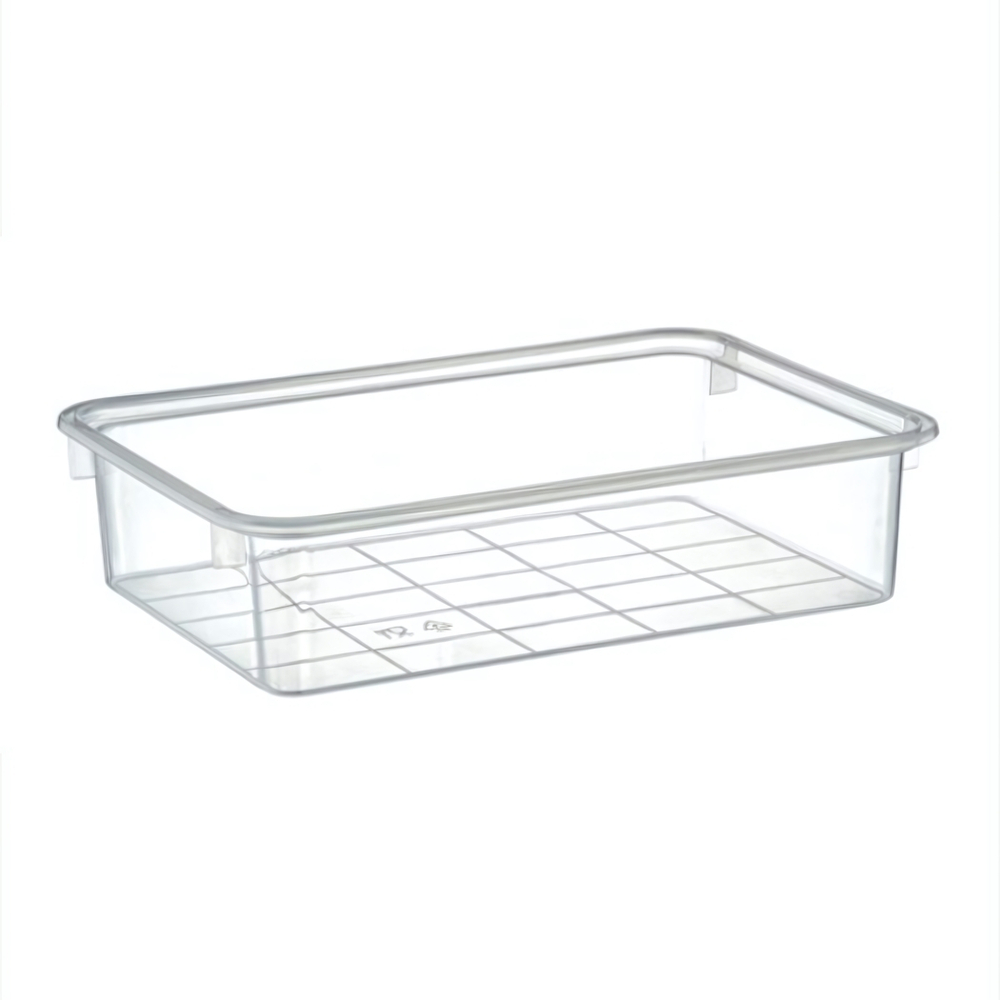 Лоток прямоугольный прозрачный 4,9л 355*244*70