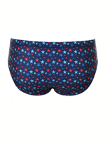 Мужские плавки-слипы с принтом в виде звездочек (Размер: XXXL) (Цвет: разноцветный)