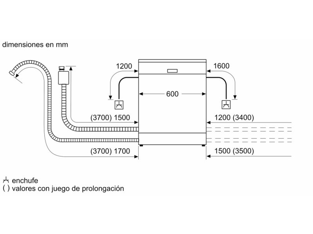 Посудомоечная машина Bosch SMS25AW05E