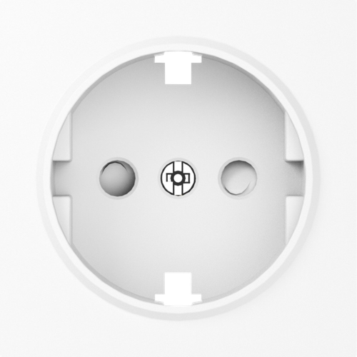 Накладка для розетки Schuko с заземлением, со шторками 16A 250 В~, серия A07