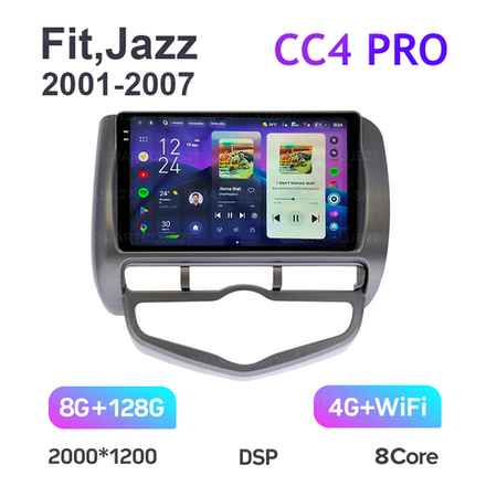 Teyes CC4 Pro 9" для Honda Fit, Jazz 2001-2007