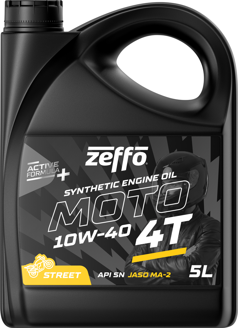 Синтетическое моторное масло MOTO 4T Street SN 10W-40