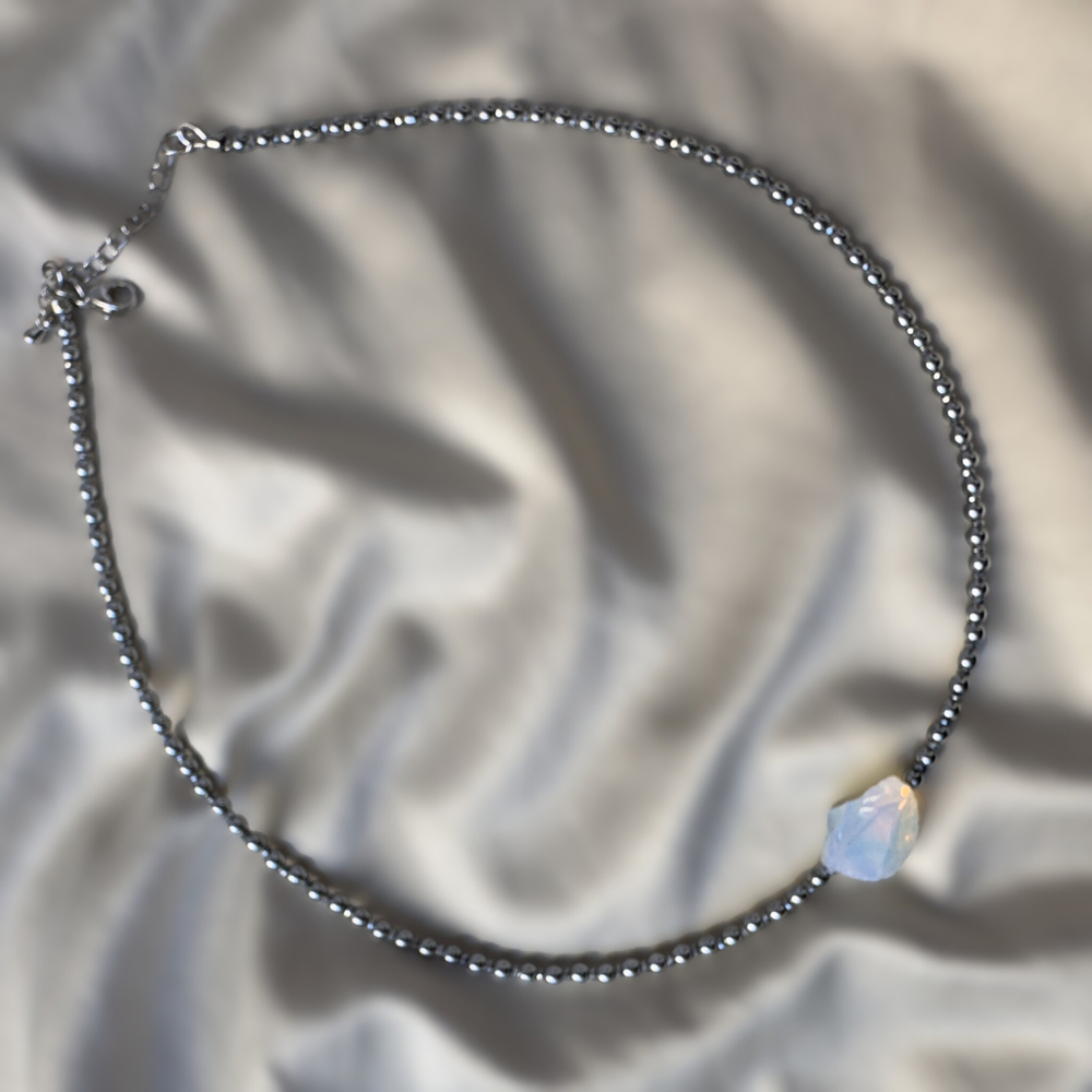 Комплект чокер+серьги «Лунный амулет равновесия»