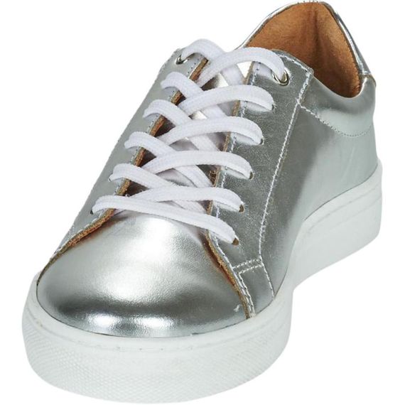 Hugo Boss Leather Low-Top 'Silver'