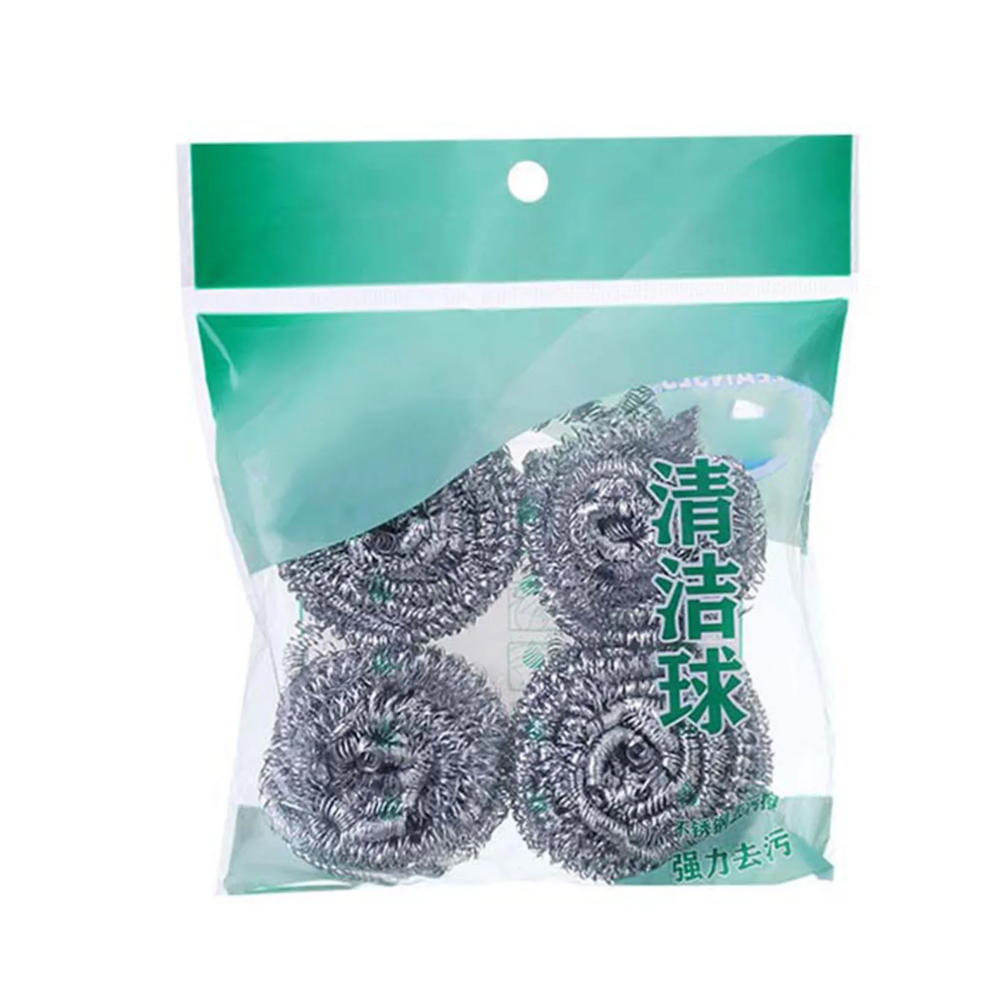 Металическая мочалка 4шт