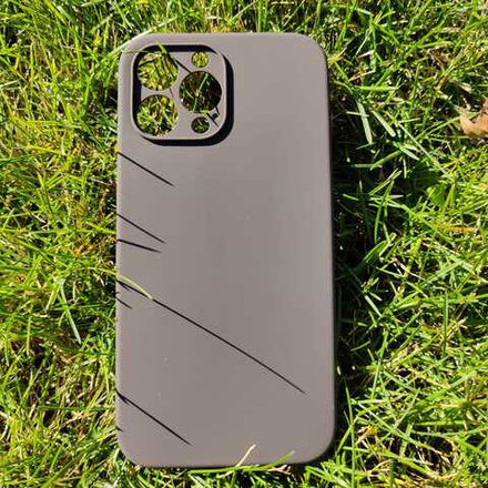 Чехол Silicone Cese на iPhone 12 Pro Max (Coffee) без логотипа