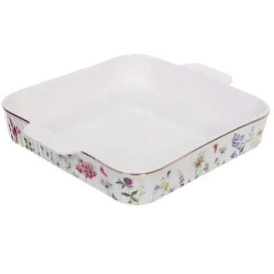 Форма керамическая для запекания «Альпийский луг» 4,5л 31,5*26*6см