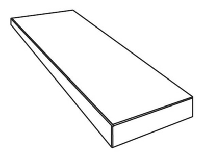 Угловая ступень PIETRA VIVA ANGOLARE ANTRACITE  NAT RET. SX левая (PF60012289)