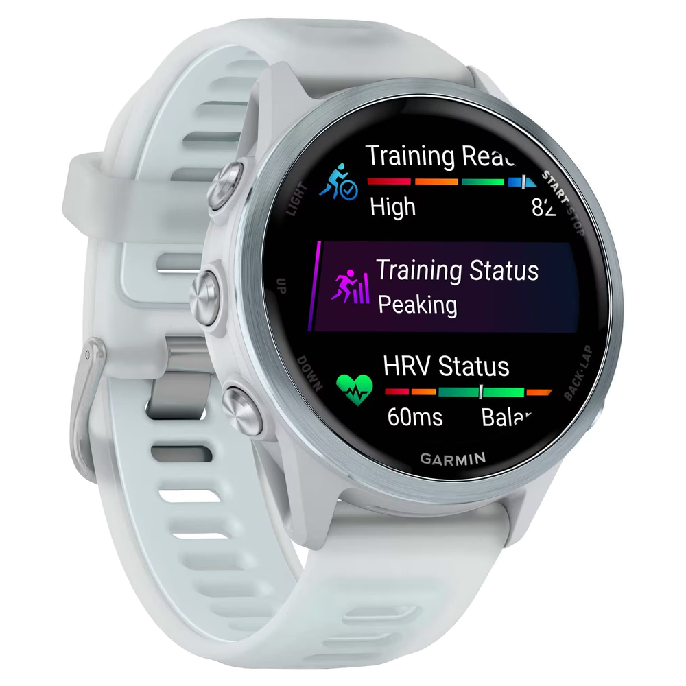 Garmin Forerunner 570 42 мм Cloud Blue/Translucent Whitestone