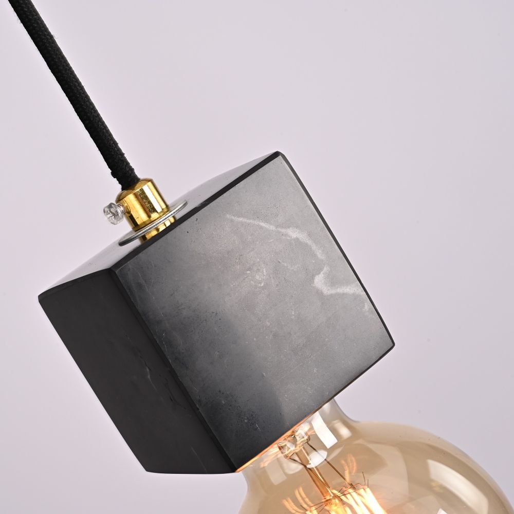 Подвесной светильник MARMOR VELDI Nero designed in 2015 Black