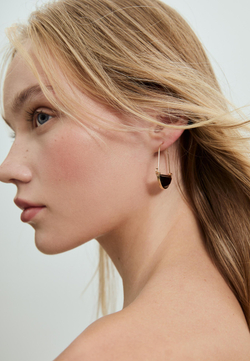 STRADIVARIUS Комплект из сережек-колец и каффов, золотой