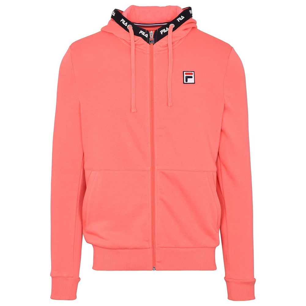 Мужская теннисная кофта Fila Sweatjacket Benny M - Оранжевый