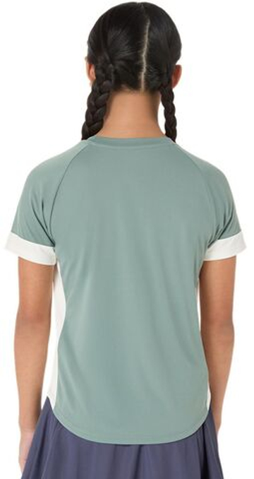 Футболка для мальчика теннисная Asics Girls Tennis Short Sleeve-M