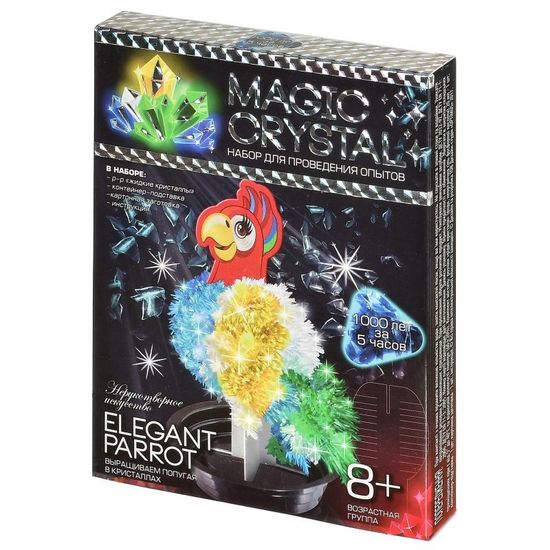 Набор для проведения опытов «Нерукотворное искусство» серия Мagic Crystal, Набор 6