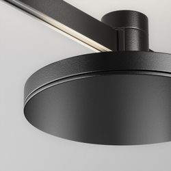 Накладной светильник Maytoni Plato TR152-1-7W4K-B