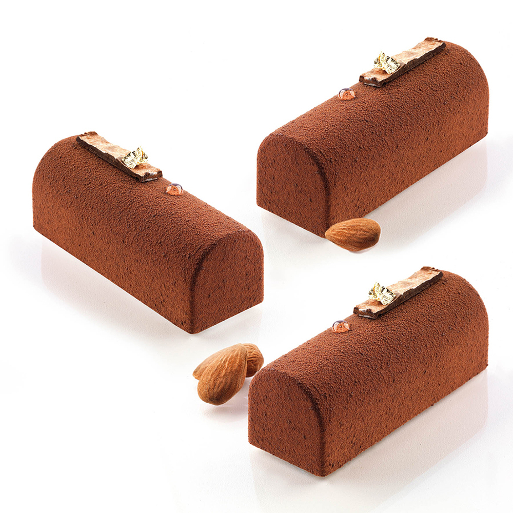 Форма для приготовления пирожных midi buche силиконовая