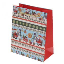 GAEM Пакет подарочный XS (бумага 210г/м2, блок 12шт), L14 W7 H17 см, 4в.