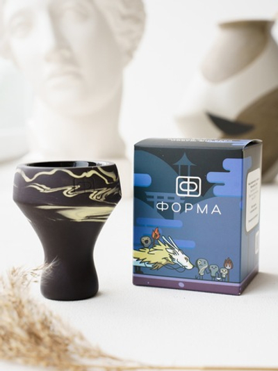 Чаша Форма Турка - Саламандра (с глазурью)