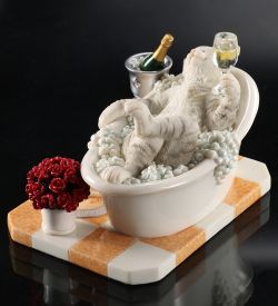 WS-1355 Статуэтка «Кошка в ванной»